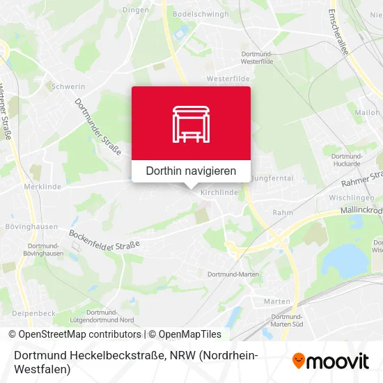 Dortmund Heckelbeckstraße Karte