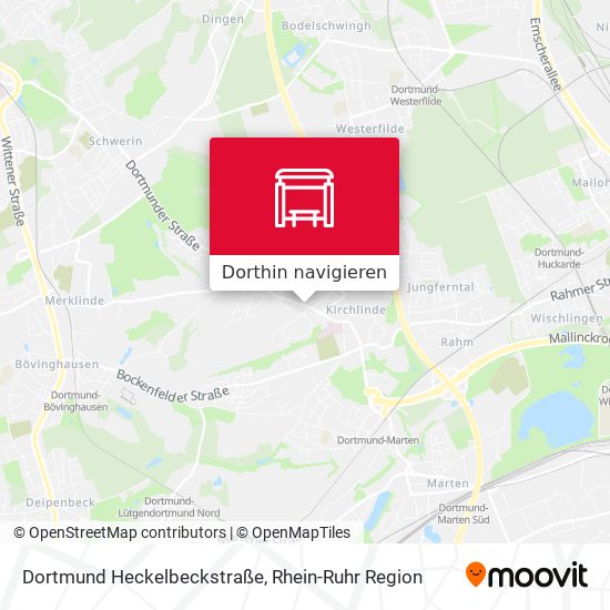 Dortmund Heckelbeckstraße Karte