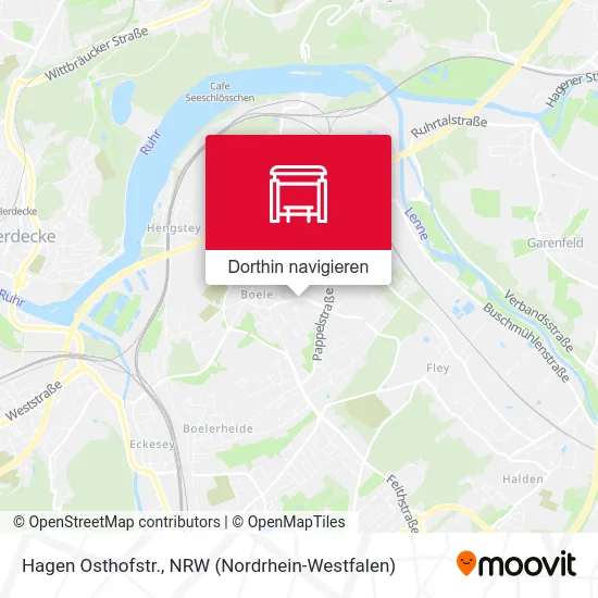 Hagen Osthofstr. Karte