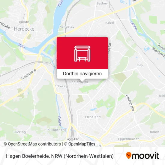 Hagen Boelerheide Karte