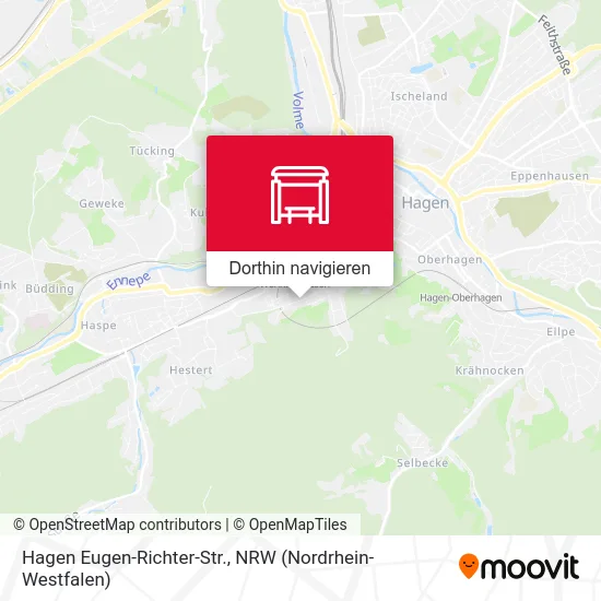 Hagen Eugen-Richter-Str. Karte
