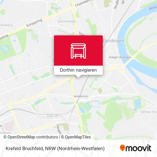 Krefeld Bruchfeld Karte