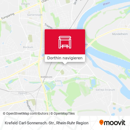 Krefeld Carl-Sonnensch.-Str. Karte
