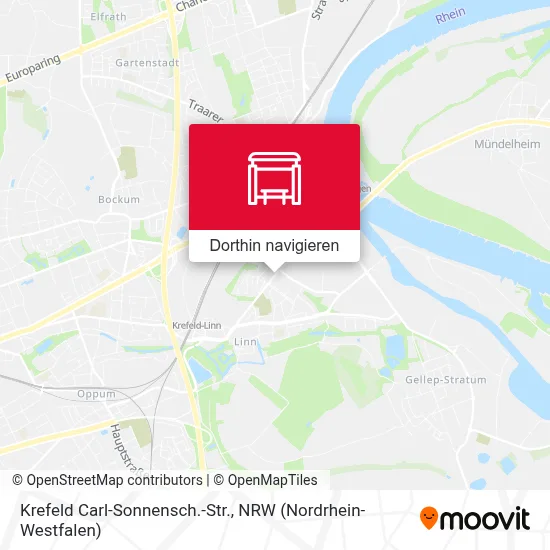 Krefeld Carl-Sonnensch.-Str. Karte