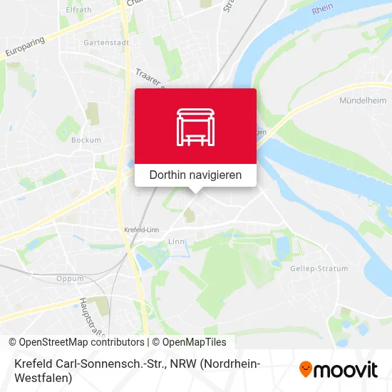 Krefeld Carl-Sonnensch.-Str. Karte