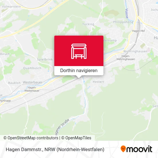 Hagen Dammstr. Karte