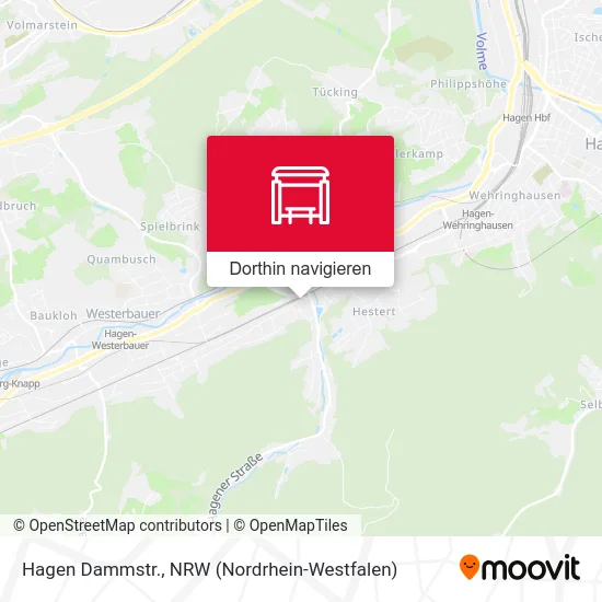 Hagen Dammstr. Karte