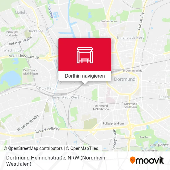 Dortmund Heinrichstraße Karte