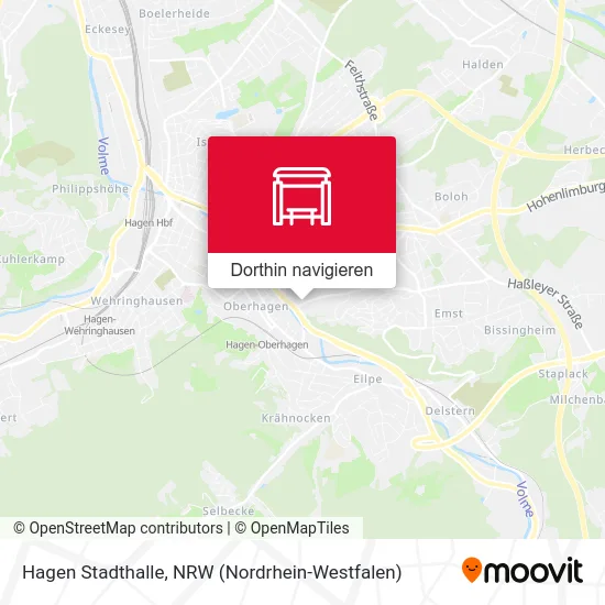 Hagen Stadthalle Karte