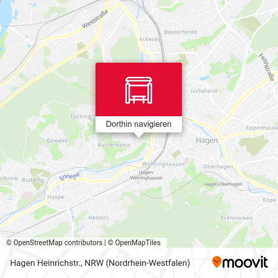 Hagen Heinrichstr. Karte