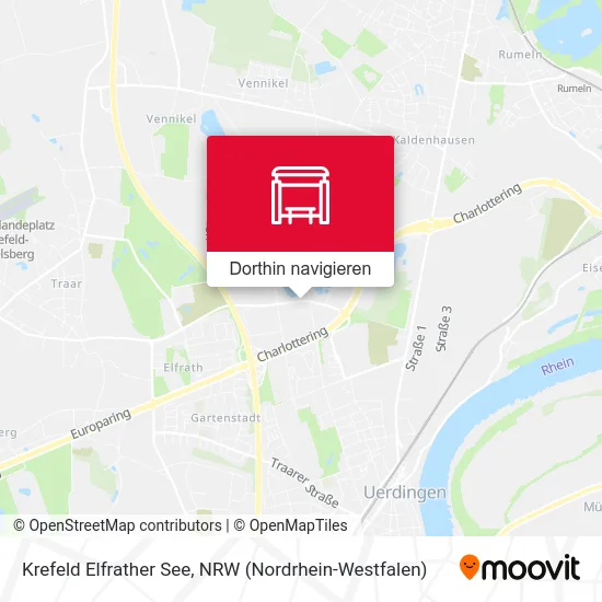 Krefeld Elfrather See Karte