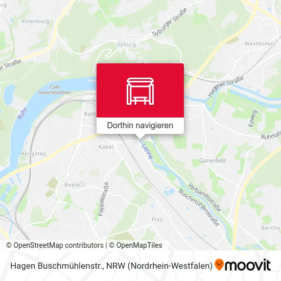 Hagen Buschmühlenstr. Karte
