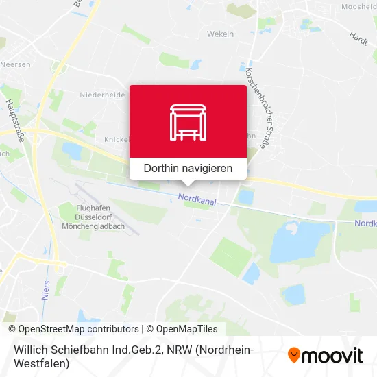 Willich Schiefbahn Ind.Geb.2 Karte