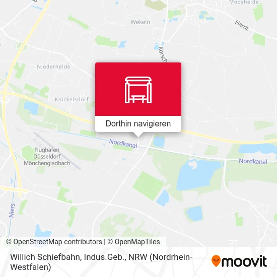 Willich Schiefbahn, Indus.Geb. Karte