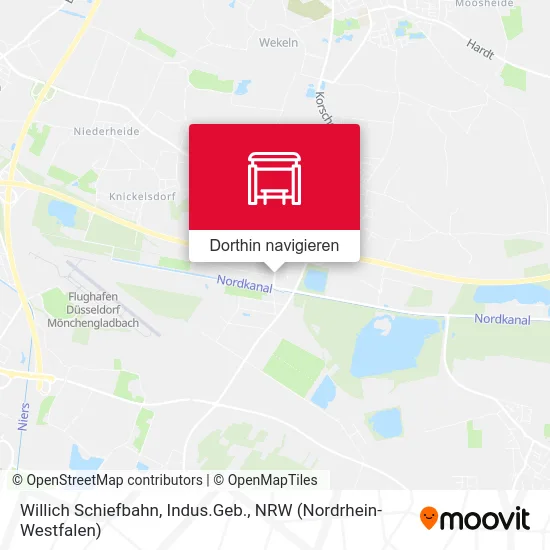 Willich Schiefbahn, Indus.Geb. Karte