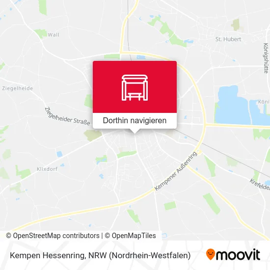 Kempen Hessenring Karte