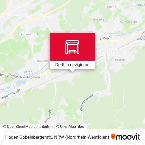 Hagen Gabelsbergerstr. Karte