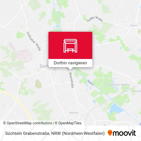 Süchteln Grabenstraße Karte