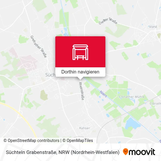 Süchteln Grabenstraße Karte