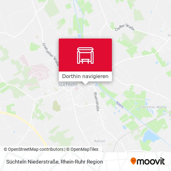 Süchteln Niederstraße Karte