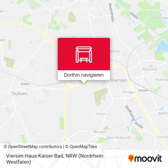 Viersen Haus-Kaiser-Bad Karte