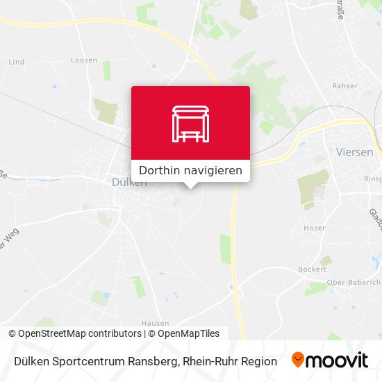Dülken Sportcentrum Ransberg Karte