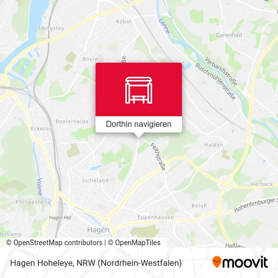 Hagen Hoheleye Karte