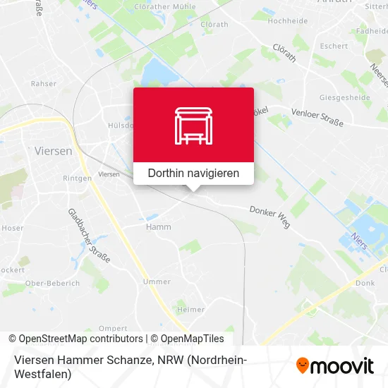 Viersen Hammer Schanze Karte