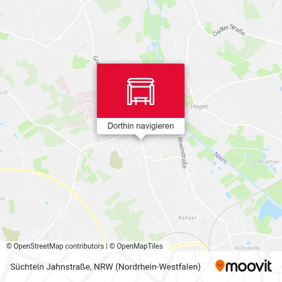 Süchteln Jahnstraße Karte
