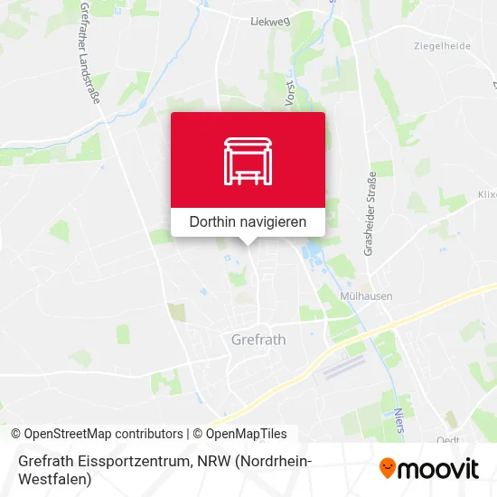 Grefrath Eissportzentrum Karte