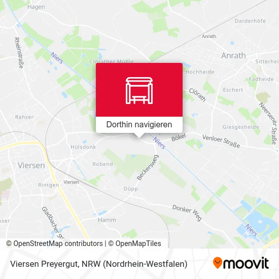 Viersen Preyergut Karte