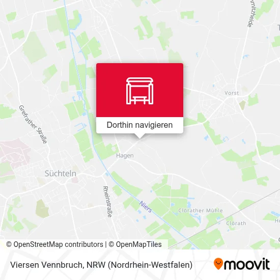 Viersen Vennbruch Karte