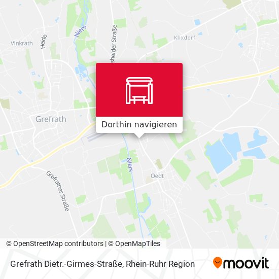 Grefrath Dietr.-Girmes-Straße Karte