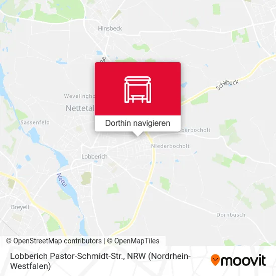 Lobberich Pastor-Schmidt-Str. Karte