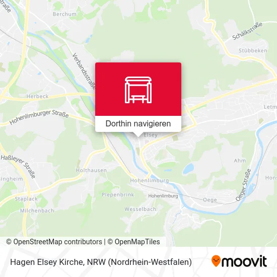 Hagen Elsey Kirche Karte