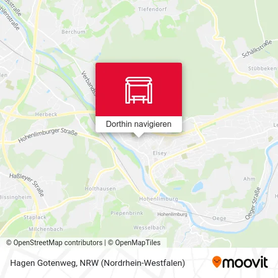 Hagen Gotenweg Karte