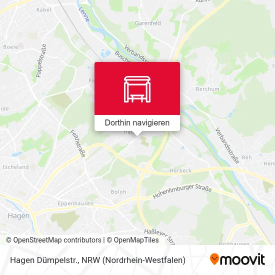 Hagen Dümpelstr. Karte