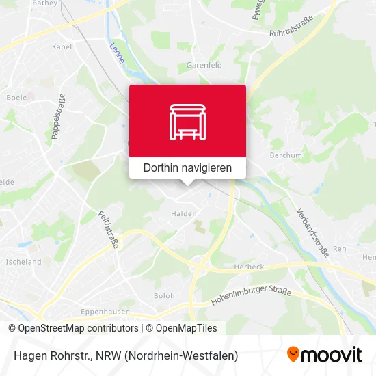 Hagen Rohrstr. Karte