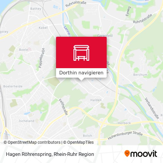 Hagen Röhrenspring Karte