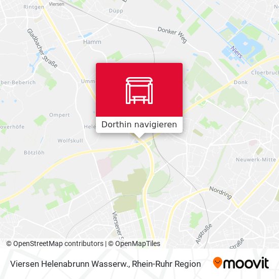 Viersen Helenabrunn Wasserw. Karte