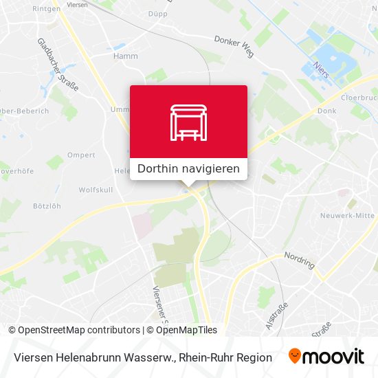 Viersen Helenabrunn Wasserw. Karte