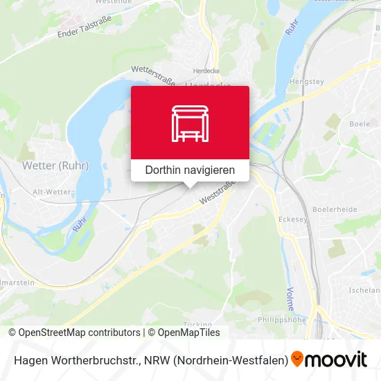 Hagen Wortherbruchstr. Karte