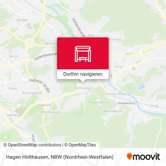 Hagen Holthausen Karte