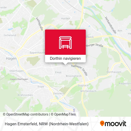 Hagen Emsterfeld Karte