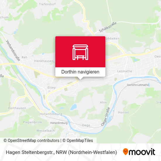 Hagen Steltenbergstr. Karte
