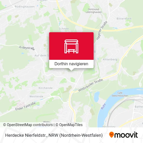 Herdecke Nierfeldstr. Karte