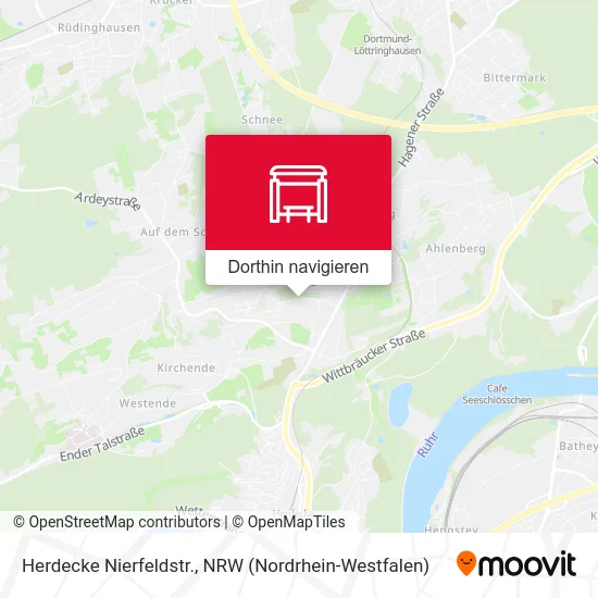 Herdecke Nierfeldstr. Karte