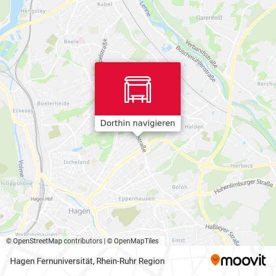 Hagen Fernuniversität Karte