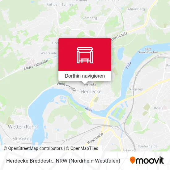 Herdecke Breddestr. Karte