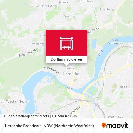 Herdecke Breddestr. Karte